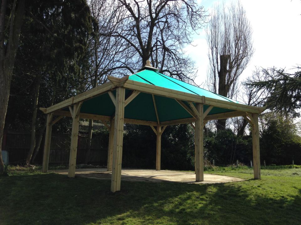 outdoor shelters for schools