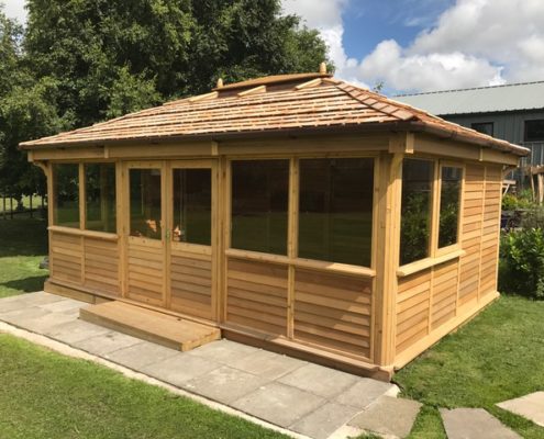 6m x 4m outdoor classroom