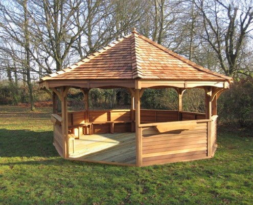 OCTAGONAL 5 outdoor classrooms