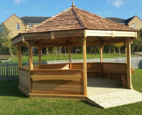with ramp outdoor classroom gazebos