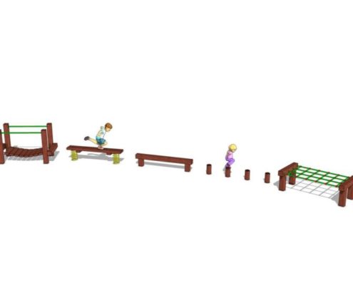 Package D Recycled plastic play equipment
