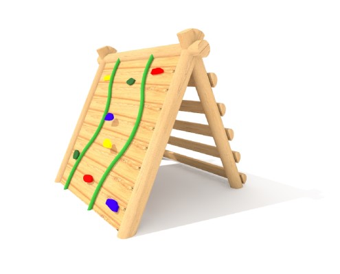 TIM-00047 - A Frame Climber up and over with rope