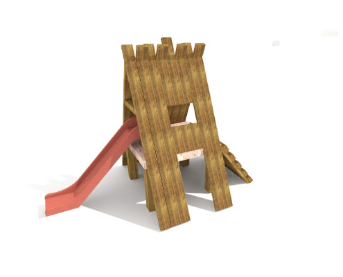 TIM00042 - A Frame Climber(Slide, Peep holes, Ramp)