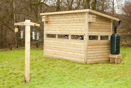 Nature watch hut